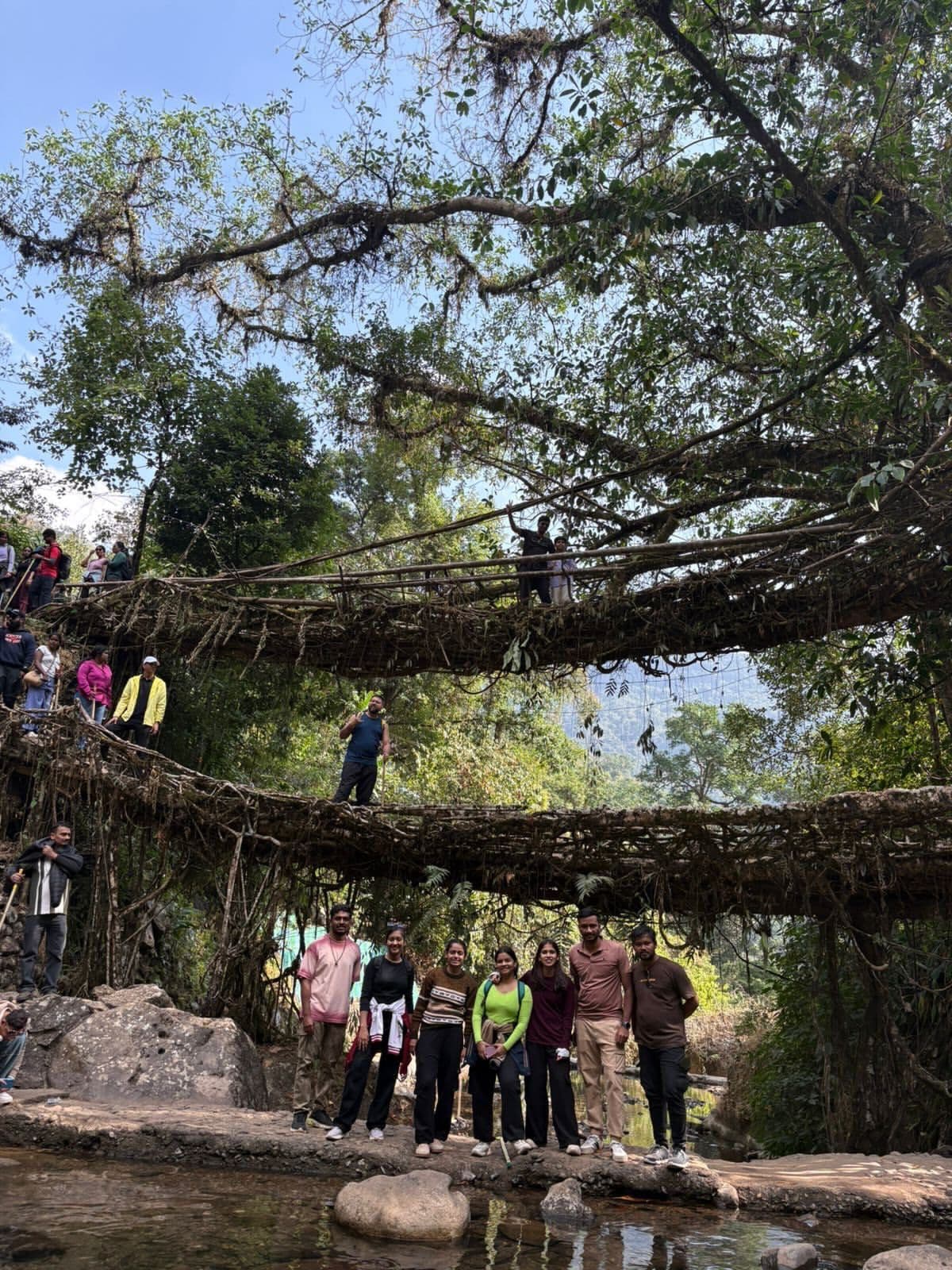 Double Decker Root Bridge Trek