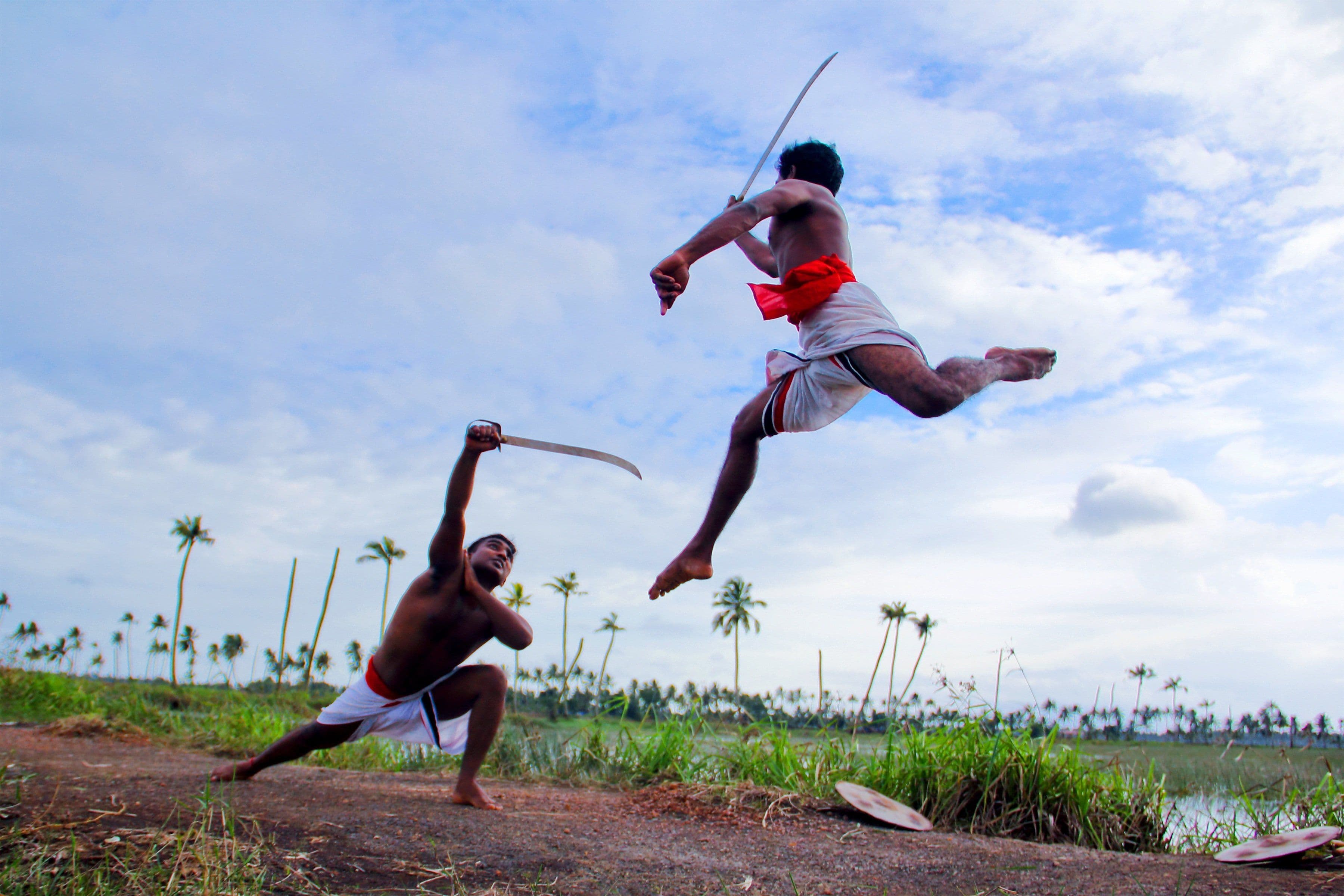 kalaripayattu martial art, kathakali dance show