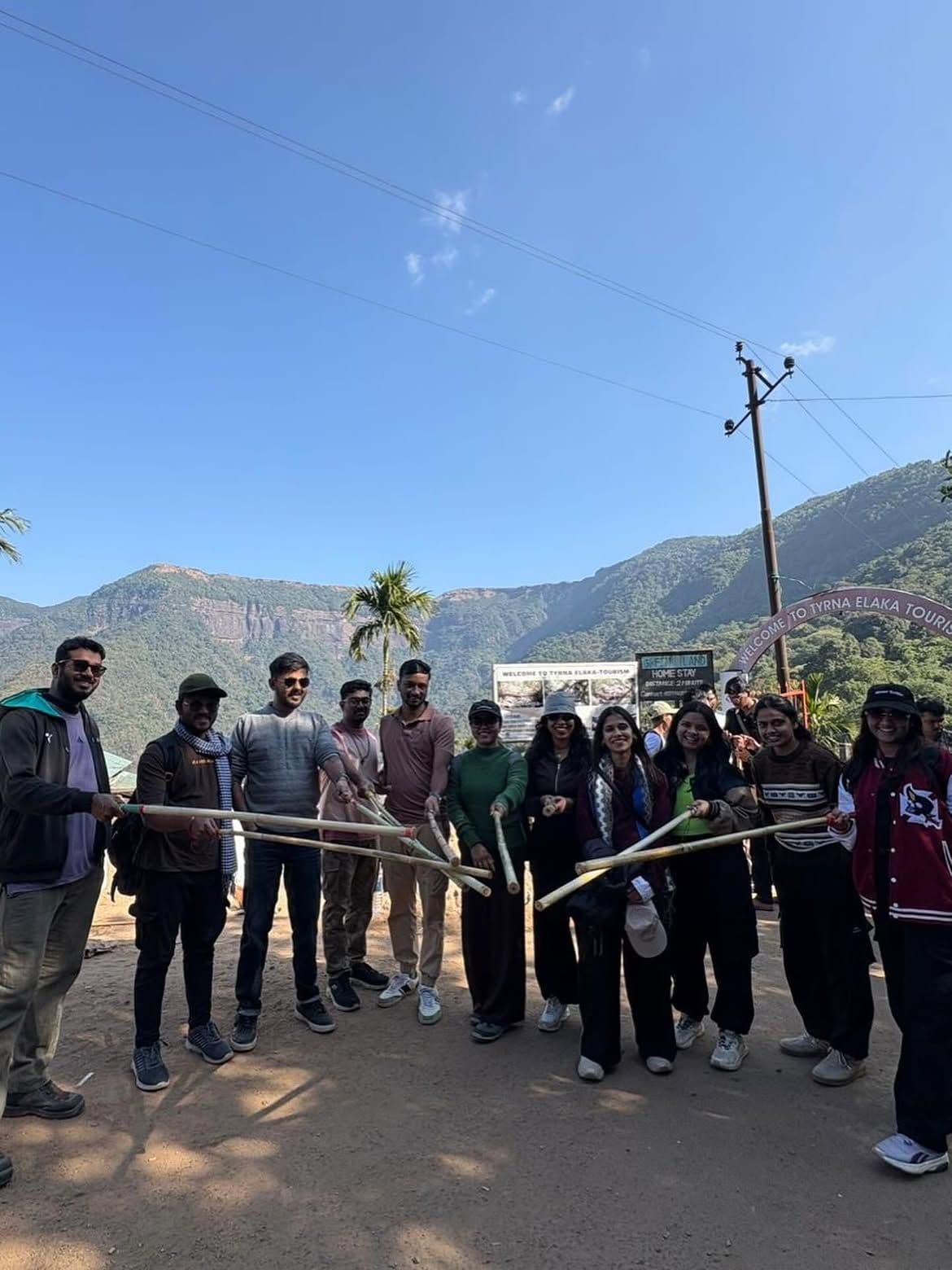 Meghalaya group departure