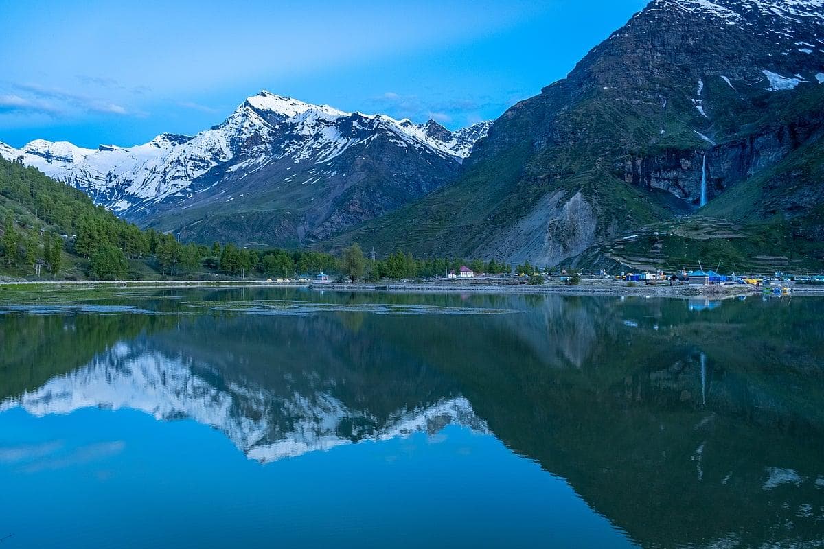 Sissu lake, sissu waterfall, Kasol